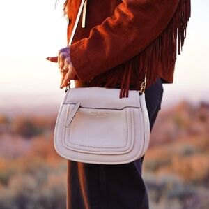 Marc Jacobs Cream Bag with Gold Accents